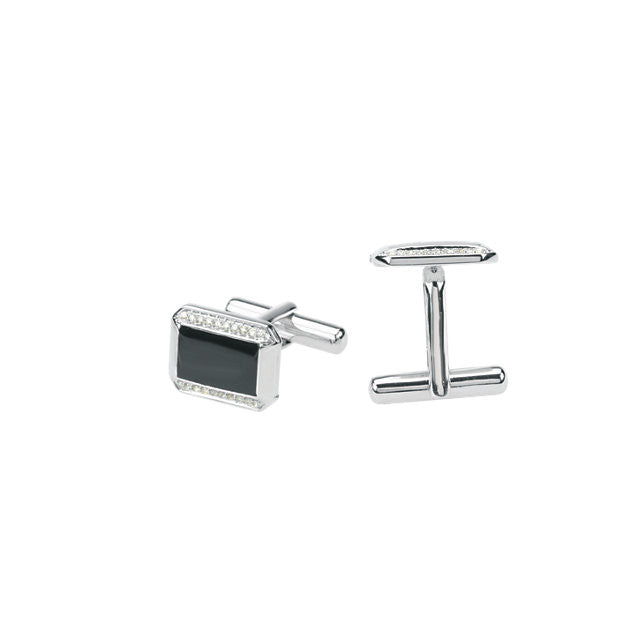 White Gold Cuff Links
