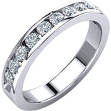 White Gold Diamond Anniversary Band