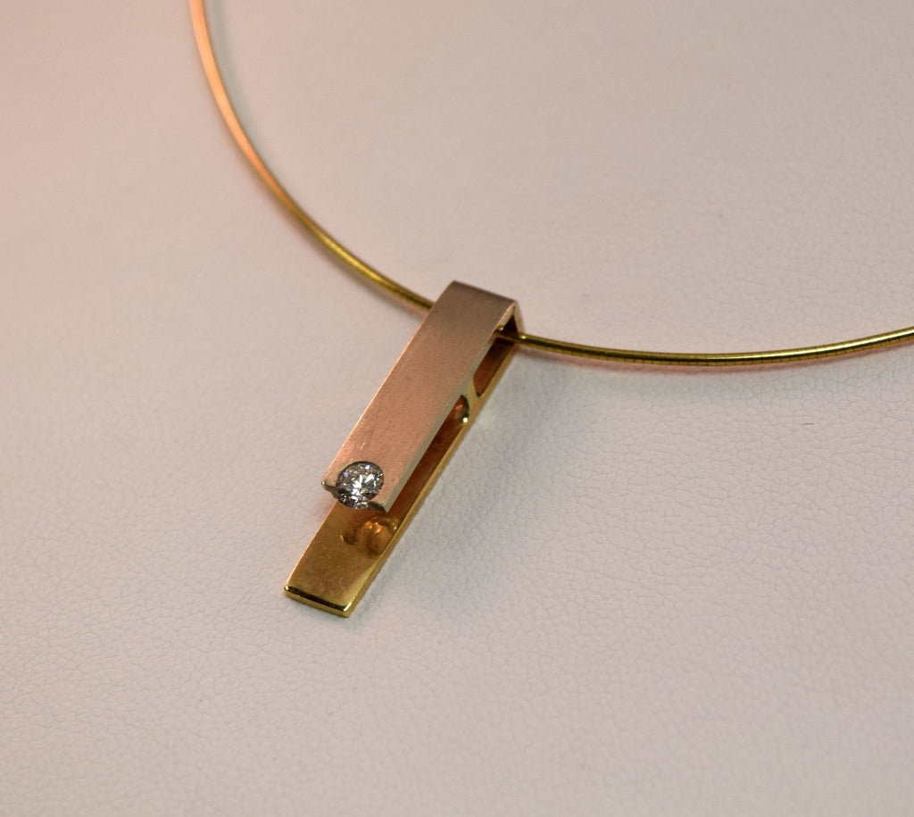 Yellow Gold Diamond Necklace