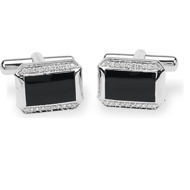 White Gold Cuff Links White Gold Cuff Links