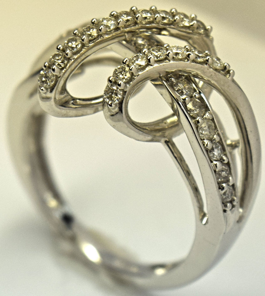 white gold diamond ring