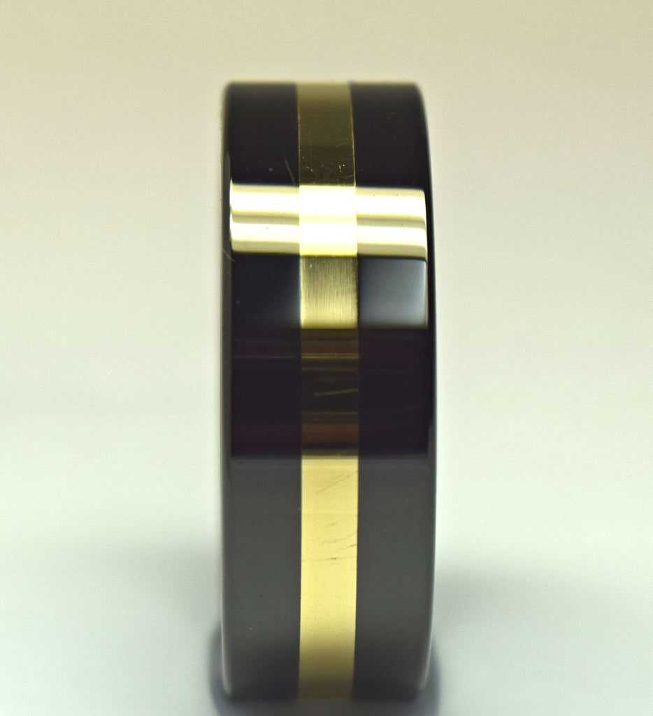 Ceramic Gold Band
