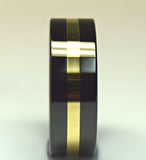 Ceramic Gold Band