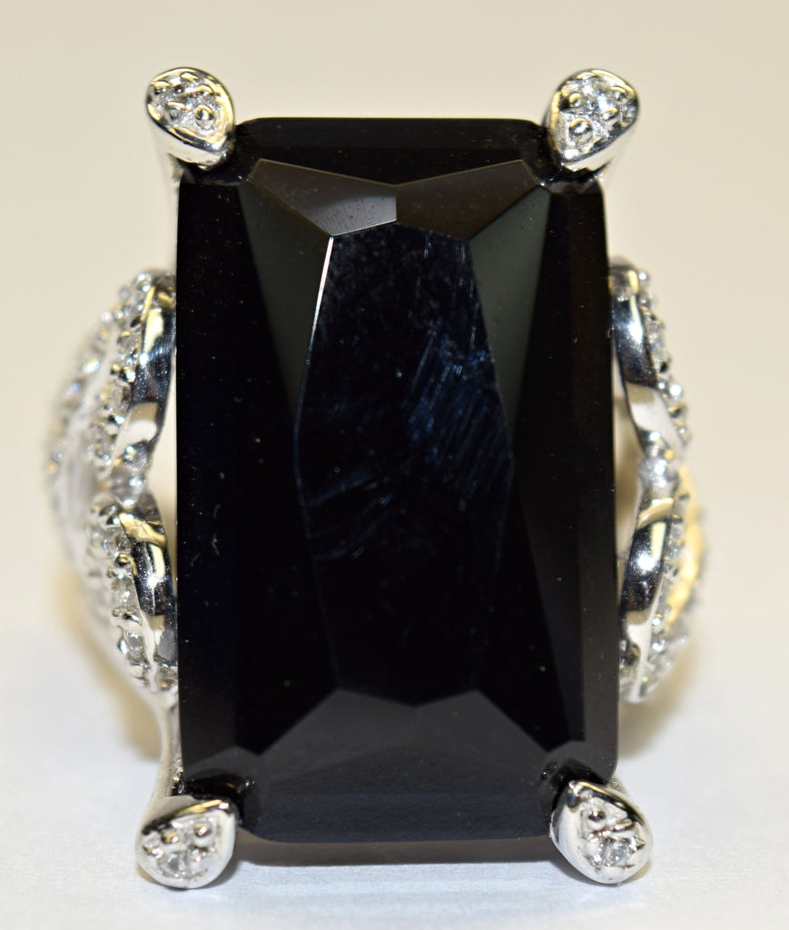Sterling Silver Onyx Ring