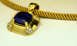 Tanzanite and Diamond Necklace