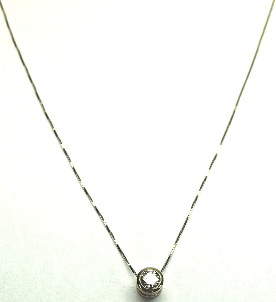 White Gold Diamond Necklace