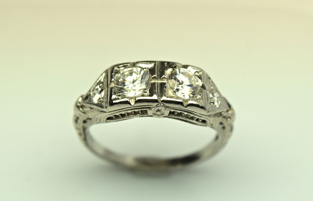 Platinum Vintage Ring