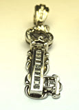 Sterling Silver Key Pendant