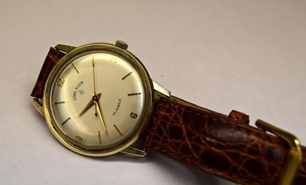 Gold Lord Elgin Watch