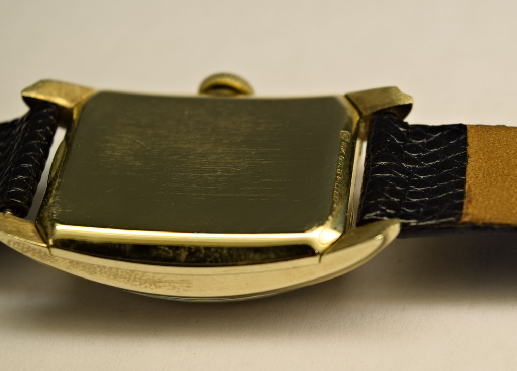 Gold filled hamilton wrist watch