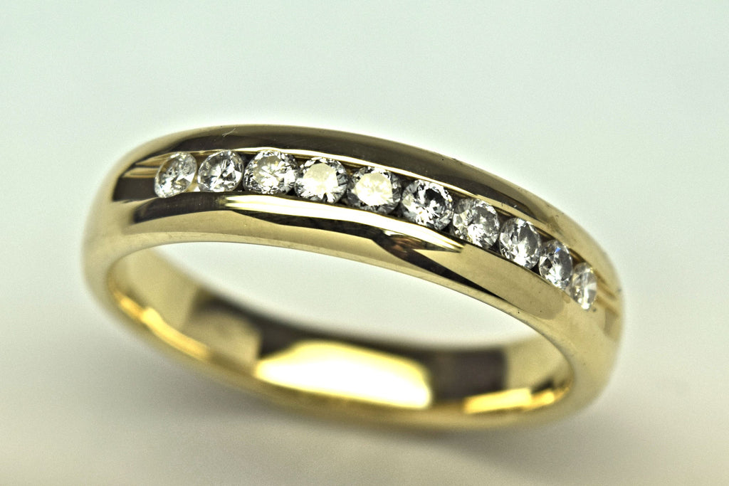 Diamond Wedding Band