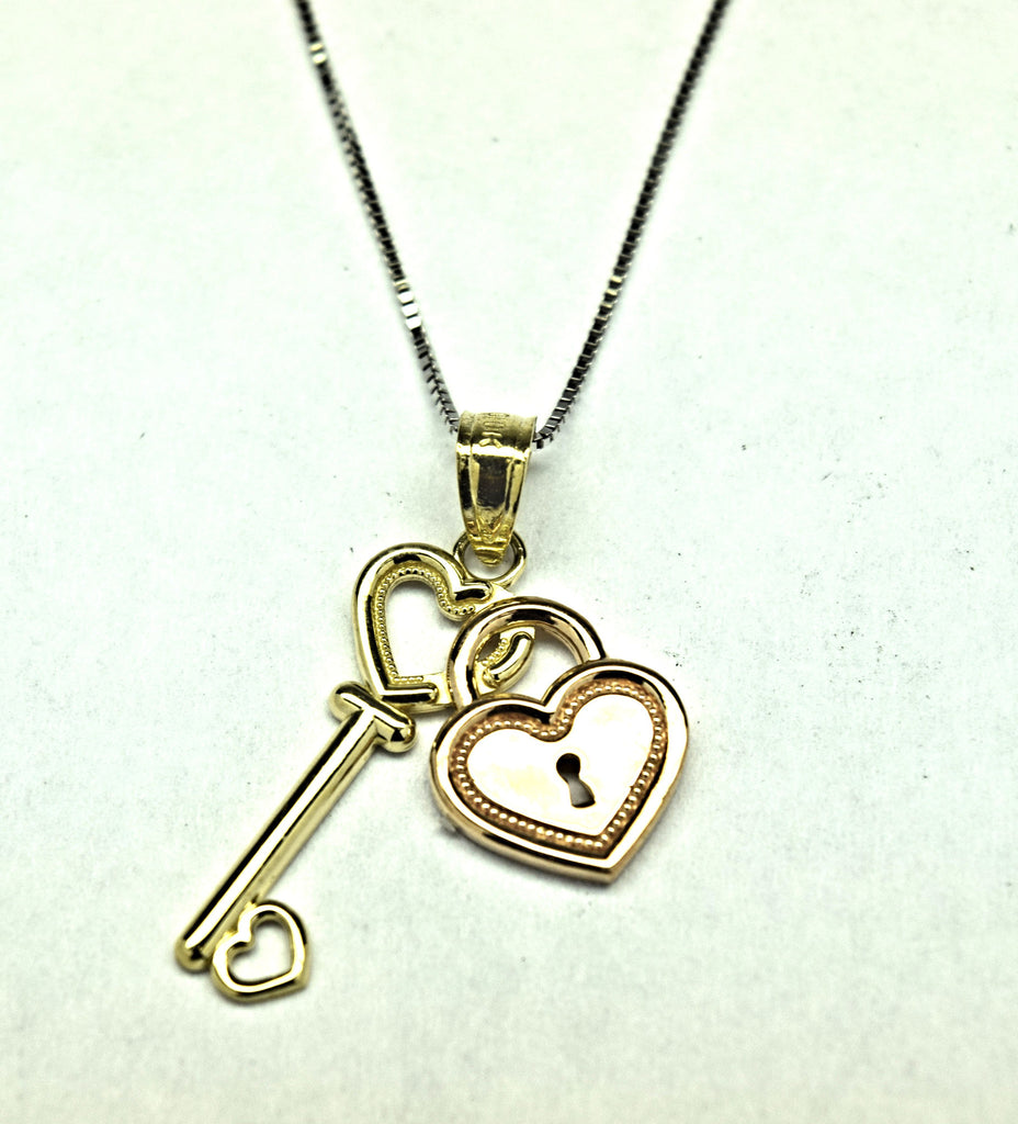 Lock and Key Necklace