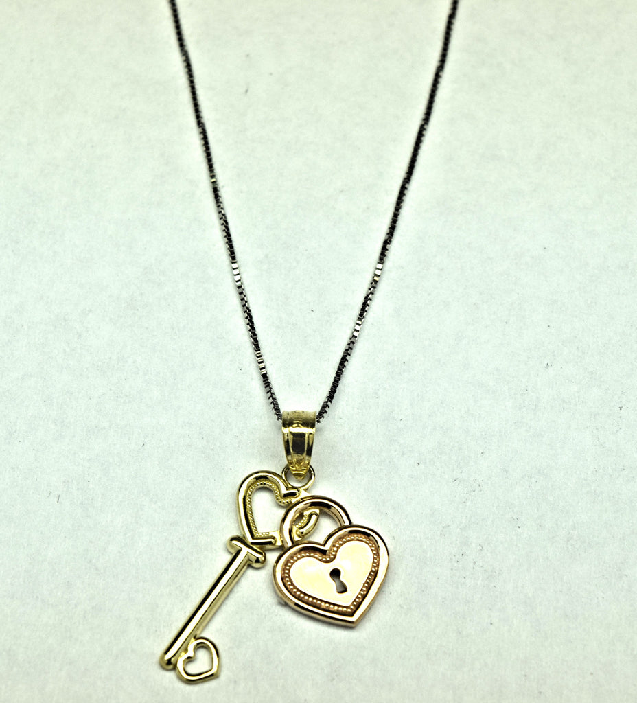 Lock and Key Necklace