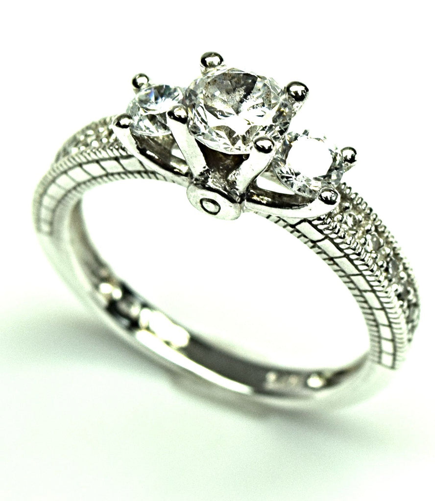 Sterling Silver Engagement Ring