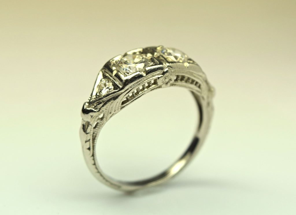 Platinum Vintage Ring