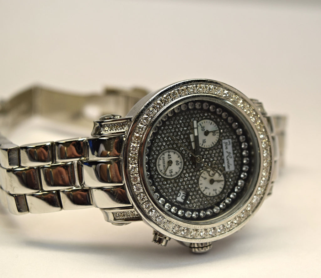 Joe Rodeo Diamond bezel watch – jewelry custom design