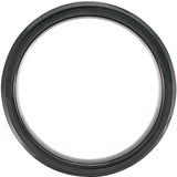 Tungsten Beveled Band with Black PVD